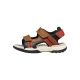 Sandales Cuir Geox Enfant J Borealis B A Elas Wax Syn