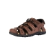 Sandales Cuir Geox U Strada C Wax Synt Lea