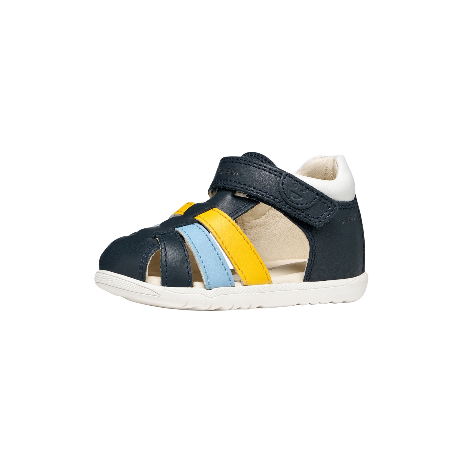 Sandales Bébé Cuir Geox Macchia Nappa GBK