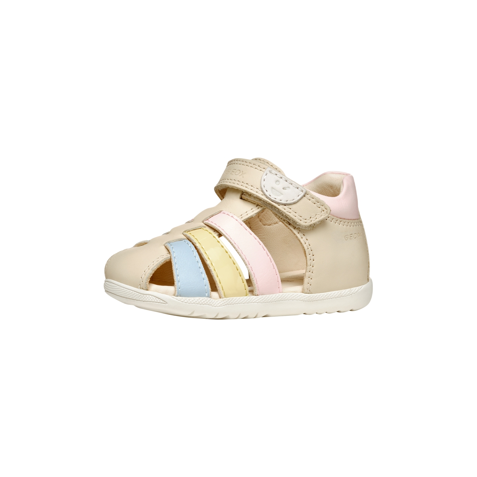 Sandales Bébé Cuir Geox Macchia G - B Nap GBK PAT
