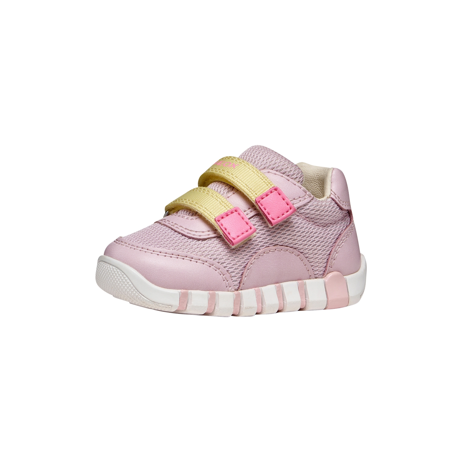 Basket Enfant Cuir Geox Lupidoo G . A Mesh Geobuck