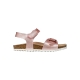 Sandales Cuir Geox Enfant J Adriel G C Shi.Synt.Lea