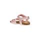 Sandales Cuir Geox Enfant J Adriel G C Shi.Synt.Lea