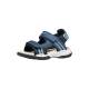 Sandales Cuir Geox Enfant J Borealis B A Elas Wax Syn