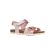 Sandales Cuir Geox Enfant J Adriel G C Shi.Synt.Lea