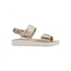 Sandale Cuir Enfant Geox Costarei Metal Syn