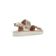 Sandale Cuir Enfant Geox Costarei Metal Syn