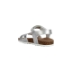 Sandale Cuir Enfant Geox Adriel G C Shi Synt Lea