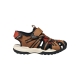 Sandales Cuir Geox Enfant J Borealis B.B Mesh Wax Syn