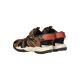 Sandales Cuir Geox Enfant J Borealis B.B Mesh Wax Syn