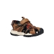 Sandales Cuir Geox Enfant J Borealis B.B Mesh Wax Syn