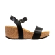 Sandales Compensées Cuir The Divine Factory Noga Laura Edge