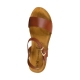 Sandales Compensées Cuir The Divine Factory Noga Laura Edge