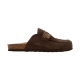 Mules Mocassin Cuir The Divine Factory Noga Gassirette Clous
