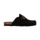 Mules Mocassin Cuir The Divine Factory Noga Gassirette Clous