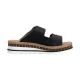 Mules Cuir Rieker Lugano