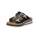 Mules Cuir Rieker Lugano