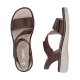 Sandales Cuir Rieker Farbe