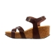 Sandales à Talon Cuir Plakton So Final