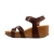 Sandales à Talon Cuir Plakton So Final