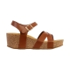 Sandales Cuir Compenseés The Divine Factory Noga Ety Edge
