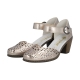 Sandales à Talon Cuir Rieker