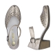 Sandales à Talon Cuir Rieker