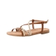Sandales Plates Cuir Tamaris