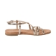Sandales Plates Cuir Tamaris