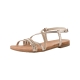 Sandales Plates Cuir Tamaris