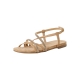 Sandales Plates Cuir Tamaris