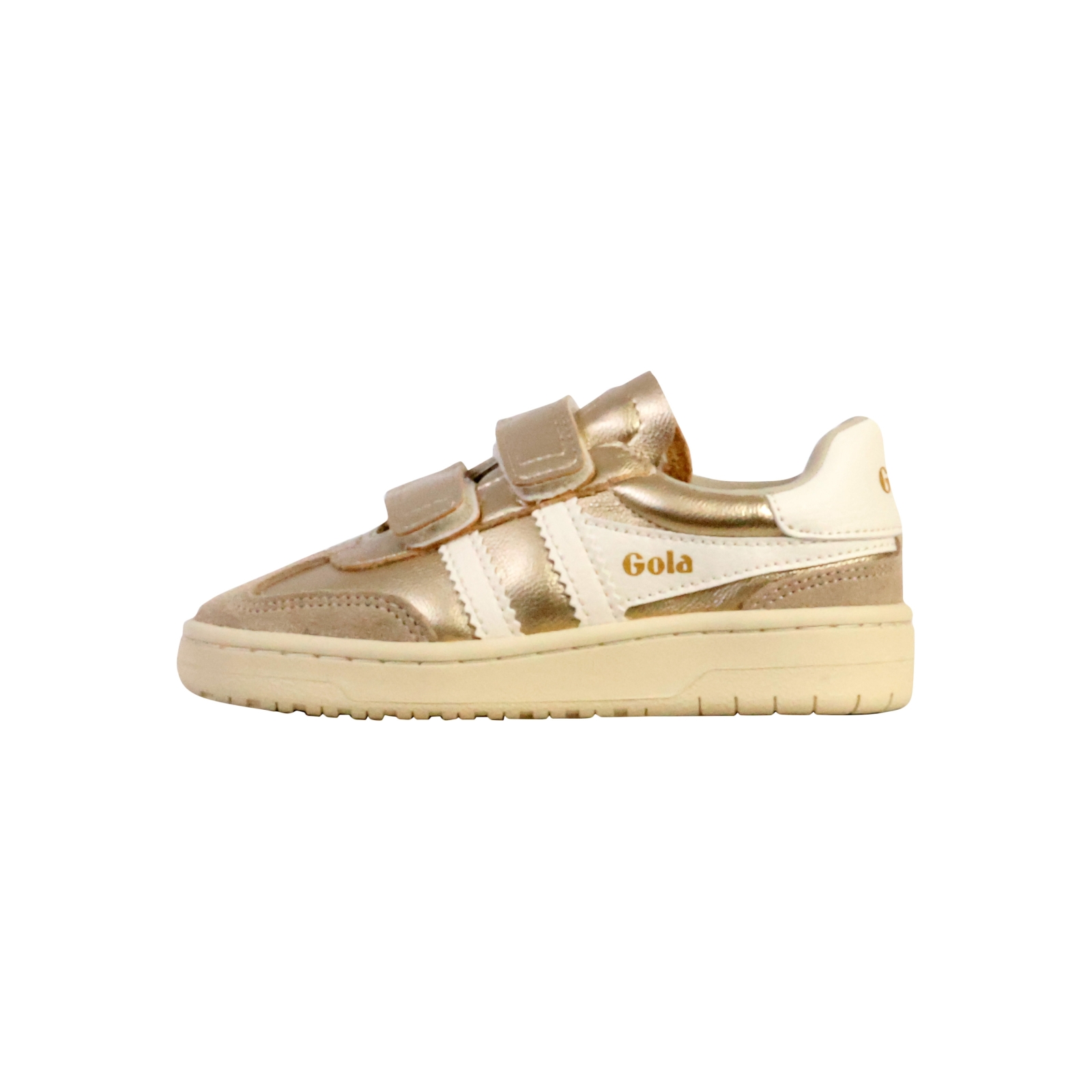 Basket Basse Cuir Enfant Viper Glimer Strap Gola