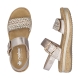 Sandales Cuir Rieker San Marino