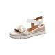 Sandales Compensées Cuir Tamaris