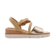 Sandales Compensées Cuir Tamaris