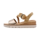 Sandales Compensées Cuir Tamaris
