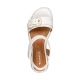 Sandales Compensées Cuir Tamaris