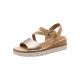 Sandales Compensées Cuir Tamaris