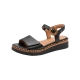 Sandales Cuir Compensé Tamaris Comfort