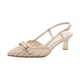 Sandales à Talon Cuir Tamaris