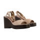 Sandales Compensées à Brides Super Mode Joalice