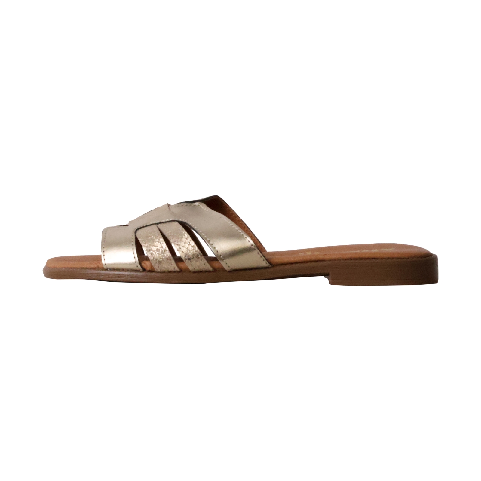 Sandales Plates Cuir The Divine Factory Alénoa