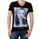 Tee Shirt Eleven Paris Bapy M Jessica Biel Noir
