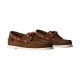 Mocassin Cuir Docksides Sebago Portland Nubuck