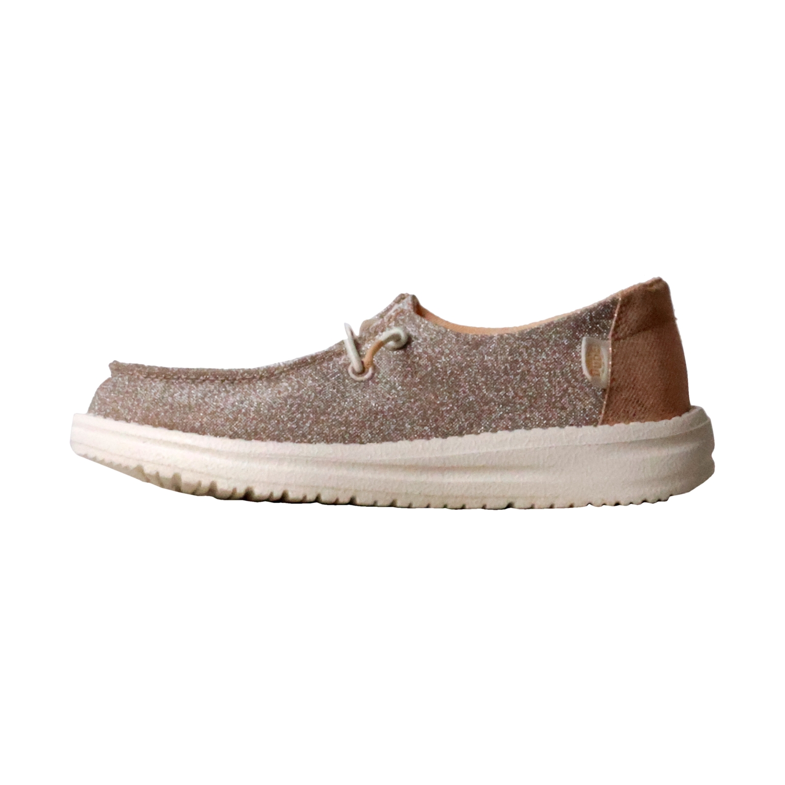 Mocassin Enfant à Lacets Hey Dude Wendy Y Metallic Sparkle