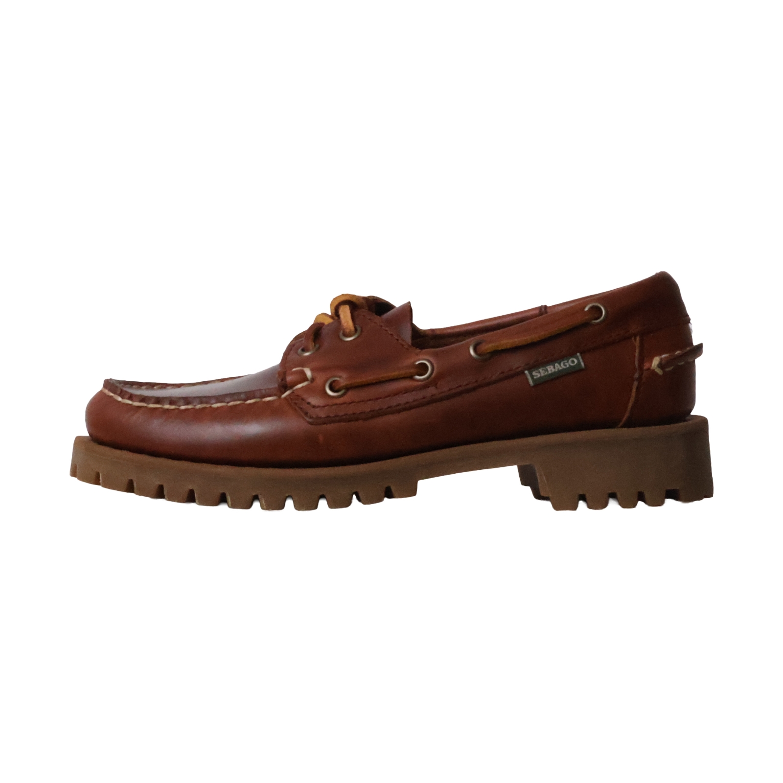 Mocassin Cuir Docksides Sebago Ranger Waxy
