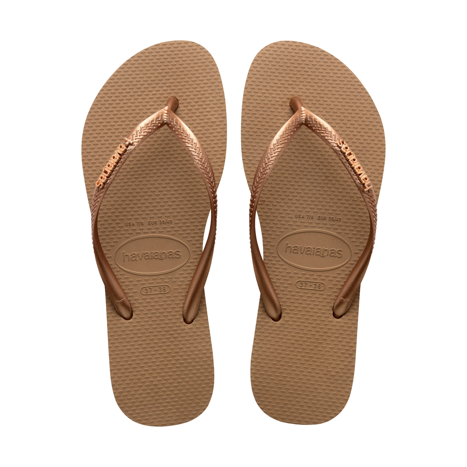 Tong à Enfiler Havaianas Slim Logo Metallique