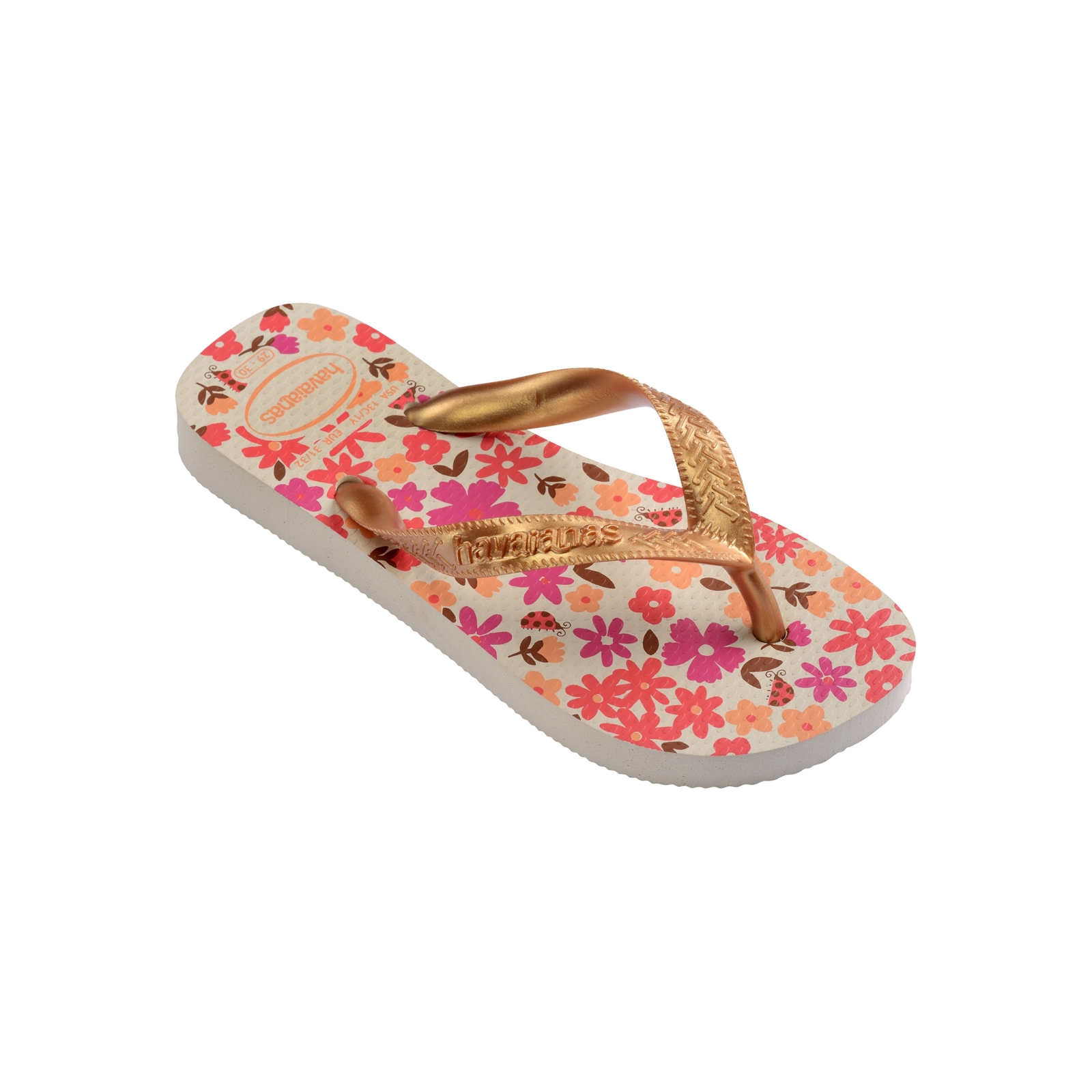 Tong Enfant à Enfiler Havaianas Flores