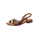 Sandales Plates Cuir Tamaris