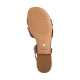 Sandales Plates Cuir Tamaris